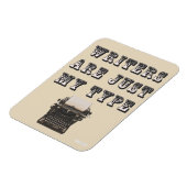 Cheeky Writer sind mein Slogan Magnet (Linke Seite)