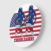 Cheelleser Große Wanduhr (Winkel)