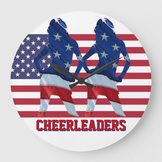 Cheelleser Große Wanduhr (Vorderseite)