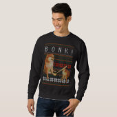 Cheems Bonk Ugly Christmas Sweater Doge Meme Desig Sweatshirt (Vorne ganz)