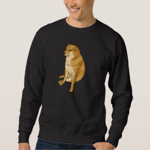 Cheems Dog Funny Shiba Inu Dank Meme Pullover