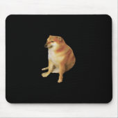 Cheems Meme Mouse Pad Mousepad (Vorne)