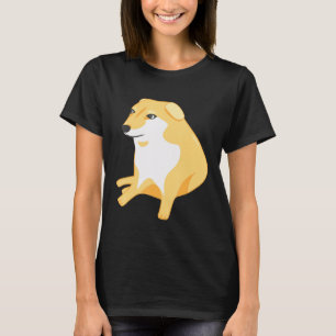 Cheems Shiba Inu Ironic Dog Meme T-Shirt