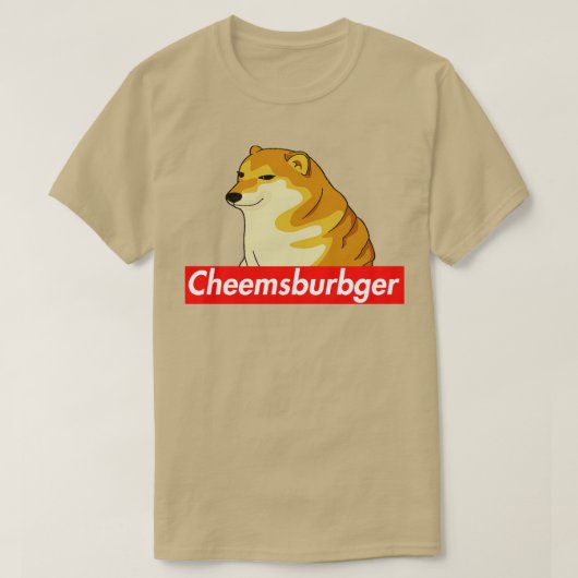 Cheemsburbger Label T-Shirt (Design vorne)