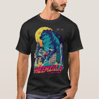 Cheemzilla - Der Geist von Cheemse Blue Kaiju Shib T-Shirt