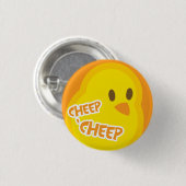 Cheepcheep-Knopf Button (Vorne & Hinten)