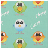 Cheepcheep-Vögel für Kleinkinder Stoff (Nahaufnahme)
