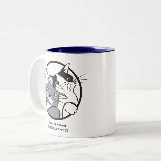 Cheeps- und Bauch-Tasse Zweifarbige Tasse (Vorderseite Links)