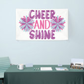 Cheer and Shine Banner (Messeveranstaltung)