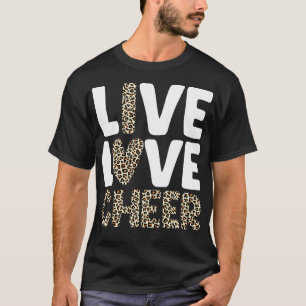 Cheer Art for Women Girls Cheer Squad Cheer T-Shirt