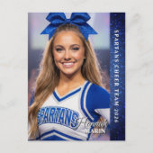 Cheer Autogrammkarte Mini Meet & Greet Karten (Vorderseite)