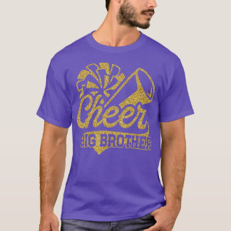 Cheer Big Brother Größter Fan Cheerleader Fathers T-Shirt