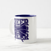 Cheer Bow Zweifarbige Tasse (Vorderseite Links)