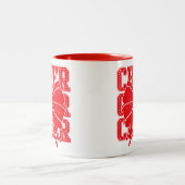 Cheer Bow Zweifarbige Tasse (Mittel)