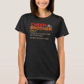 Cheer Brother Definition T-Shirt (Vorderseite)