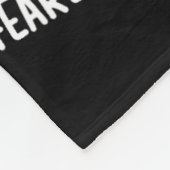 Cheer Captain Furchtlos Fokussiert Fierce Cheerlea Fleecedecke (Ecke)