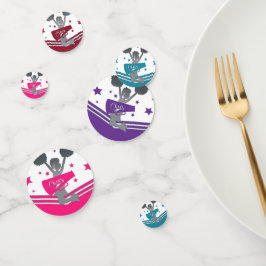 Cheer Cheer-führende Mädchen Geburtstagsparty Konfetti