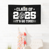 Cheer Cheerleader Abschluss Class of 2025 Senior Banner (Insitu)