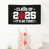 Cheer Cheerleader Abschluss Class of 2025 Senior Banner (Insitu)