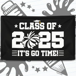 Cheer Cheerleader Abschluss Class of 2025 Senior Banner