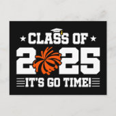 Cheer Cheerleader Abschluss Class of 2025 Senior Postkarte (Vorderseite)