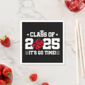 Cheer Cheerleader Abschluss Class of 2025 Senior Serviette (Beispiel)