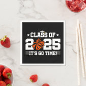 Cheer Cheerleader Abschluss Class of 2025 Senior Serviette (Beispiel)