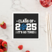 Cheer Cheerleader Abschluss Class of 2025 Senior Serviette (Beispiel)