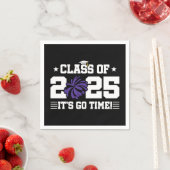 Cheer Cheerleader Abschluss Class of 2025 Senior Serviette (Beispiel)