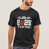 Cheer Cheerleader Abschluss Class of 2025 Senior T-Shirt (Vorderseite)