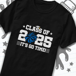 Cheer Cheerleader Abschluss Class of 2025 Senior T-Shirt