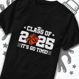 Cheer Cheerleader Abschluss Class of 2025 Senior T-Shirt