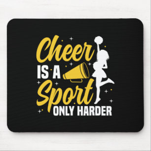 Cheer Cheerleading Cheer Ist Ein Sport Nur Härter  Mousepad