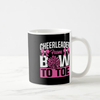 Cheer Cheerleading Cheerleader von der Schleife bi Kaffeetasse