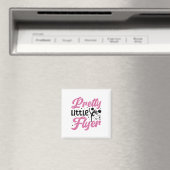 Cheer Cheerleading Hübsche Kleine Fliegerin _3  Magnet (In Situ (Geschirrspüler))