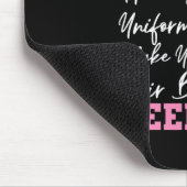 Cheer Cheerleading Mama Mutter Ich bin ein Bilderm Mousepad (Ecke)