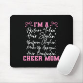 Cheer Cheerleading Mama Mutter Ich bin ein Bilderm Mousepad (Mit Mouse)