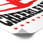 Cheer Cheerleading-Trainer Du schüchterst mich nic Poster (Ecke)