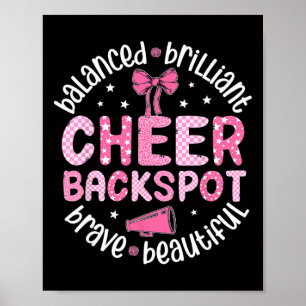 Cheer Ckspot startete brillantes Cheerleading Cksp Poster