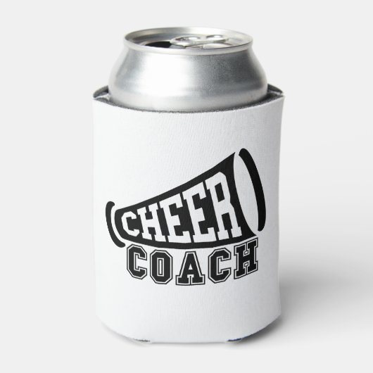 Cheer Coach Can Cooler Dosenkühler (Kanne Vorderseite)