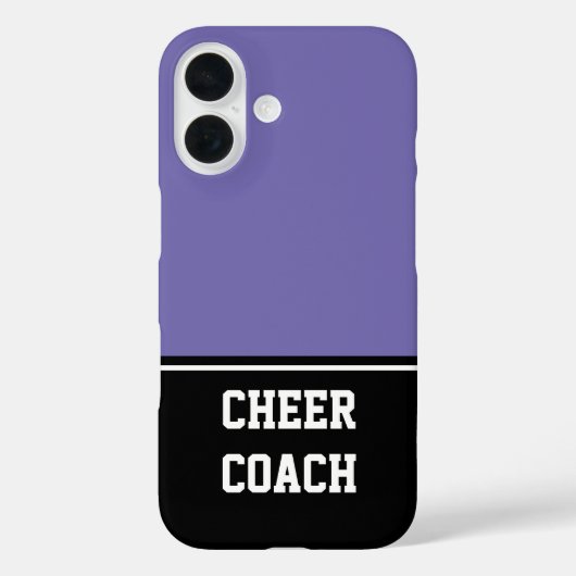 Cheer Coach Case-Mate iPhone 16 Fall Hülle (Rückseite)