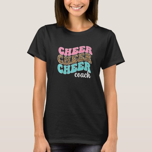 Cheer Coach Cheerleading Coach Cheerleader Coach T-Shirt (Vorderseite)
