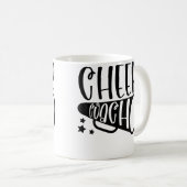 Cheer Coach Cheerleading Coach Kaffeetasse (VorderseiteRechts)