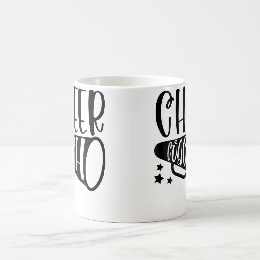 Cheer Coach Cheerleading Coach Kaffeetasse (Mittel)