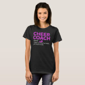 Cheer Coach Definition Cheerleading 1 T-Shirt (Vorne ganz)