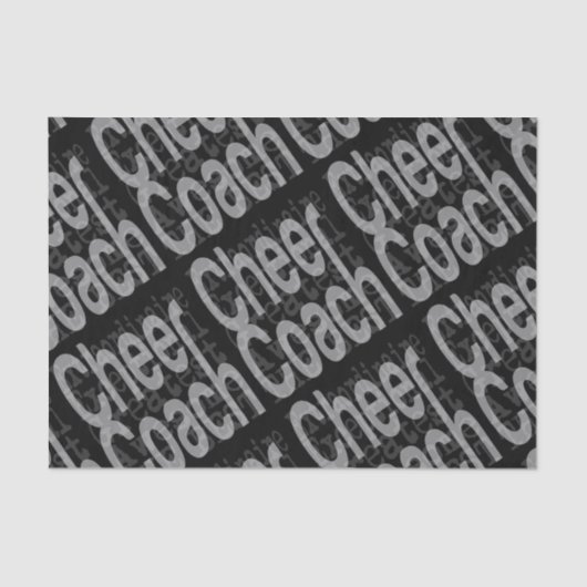 Cheer Coach Extraordinator Seidenpapier (Vorderseite)