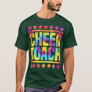 Cheer Coach Gefärbte Krawatte Funny Design Niedlic T-Shirt