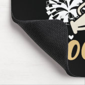 Cheer Coach Leopard Cheerleading-Trainer _1  Mousepad (Ecke)