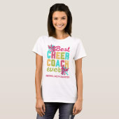 CHEER COACH Phantastisch wie mein eigener Text T-Shirt (Vorne ganz)