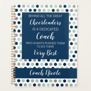 Cheer Coach Planner Planer